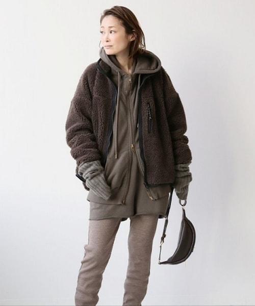 Deuxieme Classe（ドゥーズィエムクラス）の「ボアブルゾン（）」 - WEAR