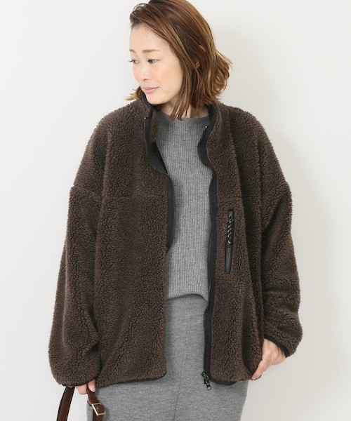 Deuxieme Classe（ドゥーズィエムクラス）の「ボアブルゾン（）」 - WEAR