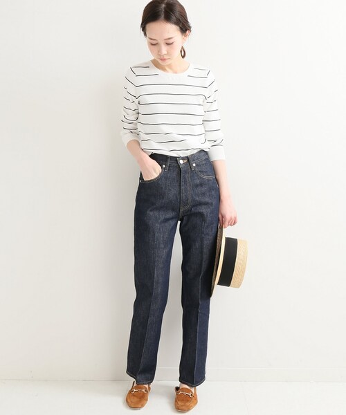 IENA（イエナ）の「《予約》AURALEE*IENA hard twist Denim 5ポケット  