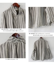 アルテポーヴェラ ARTE POVERA リネンストライプジャケット アルテポー