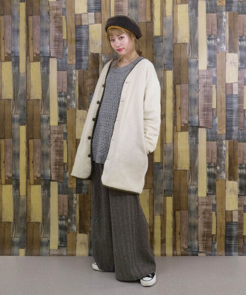 OVERRIDE（オーバーライド）の「override Boa Beret（帽子・レディース・WHITE(06)/NAVY(71)/BROWN(91)）」の4枚目の写真