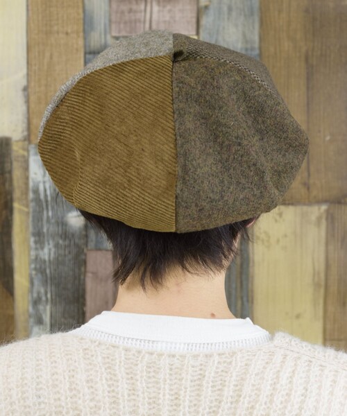 OVERRIDE（オーバーライド）の「override Patchy Baker Cap（帽子・レディース・NAVY(71)/BROWN(91)）」の9枚目の写真