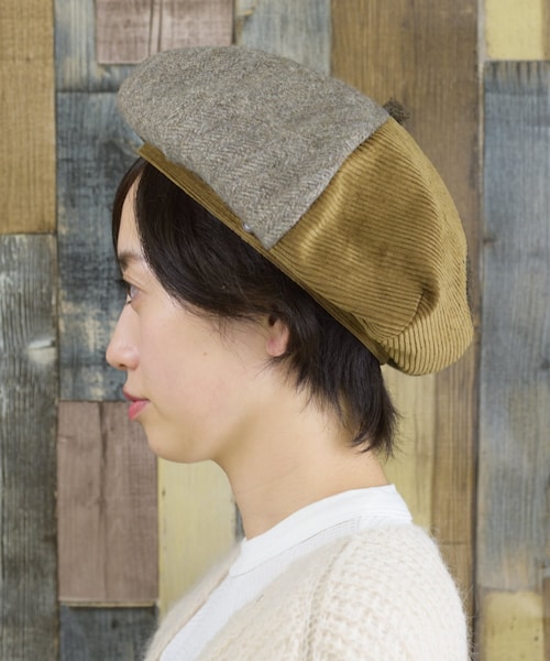 OVERRIDE（オーバーライド）の「override Patchy Baker Cap（帽子・レディース・NAVY(71)/BROWN(91)）」の10枚目の写真