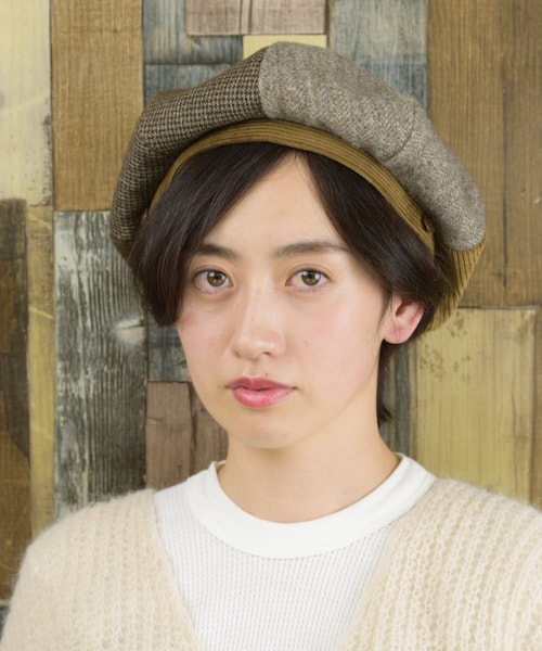 OVERRIDE（オーバーライド）の「override Patchy Baker Cap（帽子・レディース・NAVY(71)/BROWN(91)）」の7枚目の写真