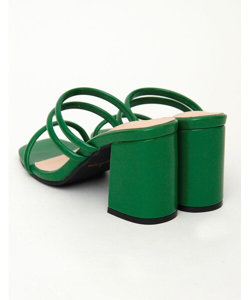 Re:EDIT（リエディ）の「エナメルメニーベルトブリッジソールサンダル（シューズ・レディース・ブラック/キャメル/シルバー/ゴールド/グリーン/テラコッタ・S/M/L/LL）」の8枚目の写真