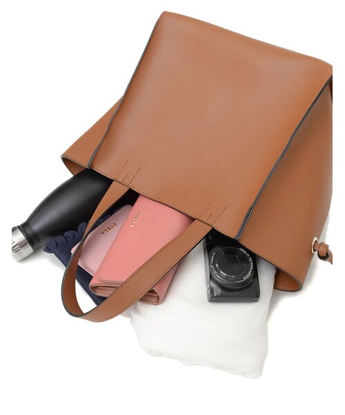 Re:EDIT（リエディ）の「Re:EDIT×人気ブロガーcoco-eririkoコラボ スクエアバッグ（バッグ・レディース・ホワイト/ベージュ/キャメル/シルバー・フリーサイズ）」の14枚目の写真