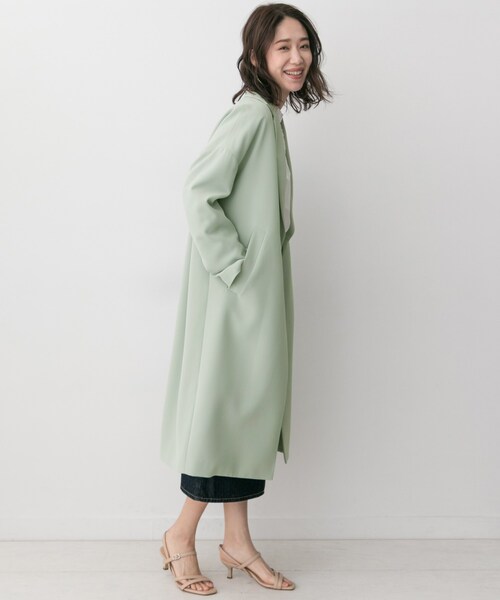 F by ROSSO（エフバイロッソ）の「F by ROSSO スプリングチェスターコート（ジャケット/アウター・レディース・BEIGE/SAX・FREE）」の11枚目の写真