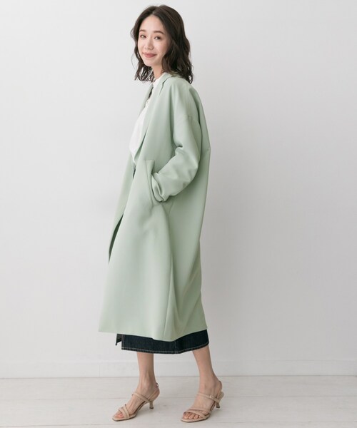 F by ROSSO（エフバイロッソ）の「F by ROSSO スプリングチェスターコート（ジャケット/アウター・レディース・BEIGE/SAX・FREE）」の8枚目の写真