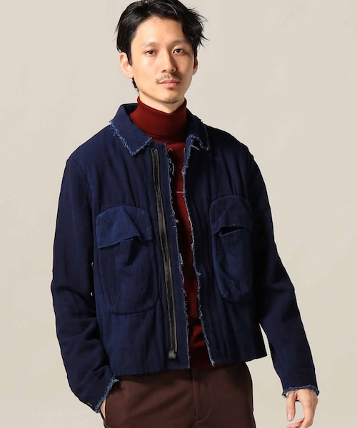 EDIFICE（エディフィス）の「MONAD LONDON CROPPED CASUAL JACKET