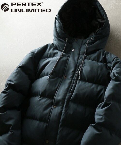 JOURNAL STANDARD relume（ジャーナルスタンダード　レリューム）の「【Begin掲載】PERTEX UNLIMITED 750FP マウンテンダウン（ジャケット/アウター・ブラック/S/M/L）」の3枚目の写真