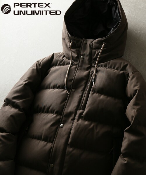 JOURNAL STANDARD relume（ジャーナルスタンダード　レリューム）の「【Begin掲載】PERTEX UNLIMITED 750FP マウンテンダウン（ジャケット/アウター・ブラック/S/M/L）」の2枚目の写真