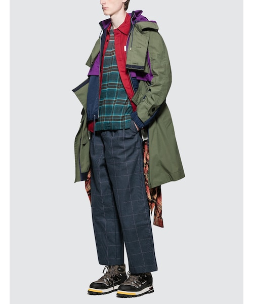 Sacai（サカイ）の「Cotton Nylon Oxford Coat（）」 - WEAR