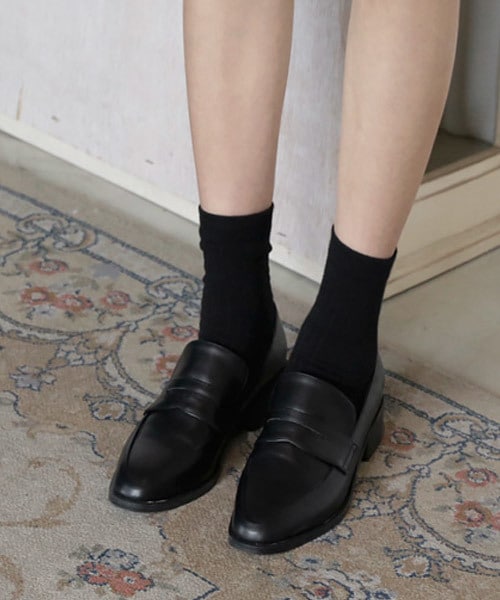 SAPPUN(サプン)の「Hayes(ローファー・レディース・Black/Brown・22.5-25.0cm)」の1枚目の写真