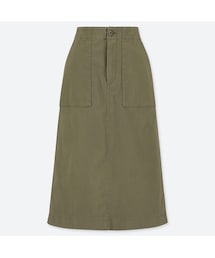 UNIQLO | ベイカースカート(丈短め68～72cm）(スカート)