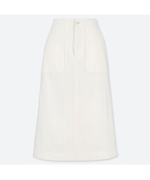 UNIQLO | ベイカースカート(丈短め68～72cm）(スカート)