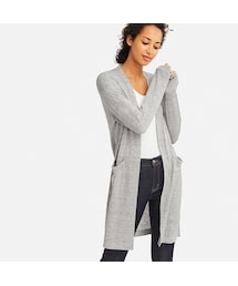 UNIQLO | リネンブレンドロングカーディガン（長袖）(カーディガン/ボレロ)