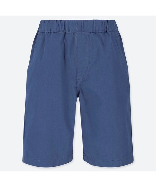 UNIQLO（ユニクロ）の「BOYS イージーショートパンツ（ツイル）（その他パンツ・キッズ・OLIVE 57/BLUE 65/NAVY 69/BEIGE 32/GREEN 52/YELLOW 43/ORANGE 23・150/110/160/120/130/100/140）」の4枚目の写真