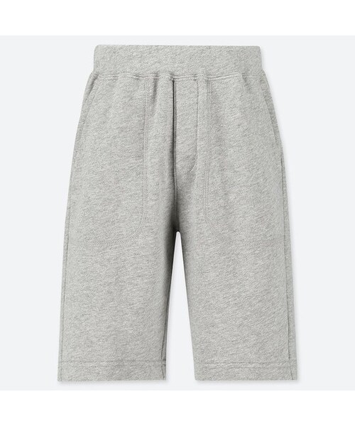 UNIQLO（ユニクロ）の「BOYS カットソーイージーショートパンツ（その他パンツ・キッズ・ORANGE 23/OLIVE 56/GRAY 03/BLACK 09・110/160/100/140/130/120/150）」の3枚目の写真