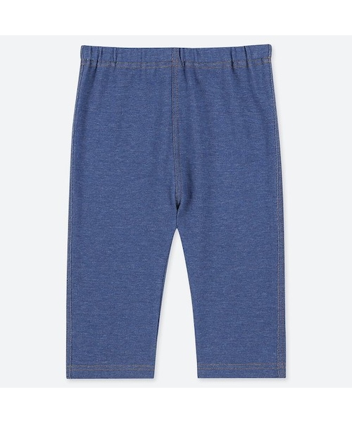 UNIQLO（ユニクロ）の「レギンス（デニム・7分丈）（その他ベビー用品・キッズ・BLUE 68/BLUE 65/BLUE 63・90/80/100/70/110）」の2枚目の写真