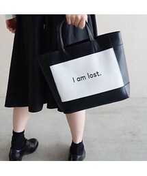 intoxic. | intoxic. leather line "lost"(トートバッグ)