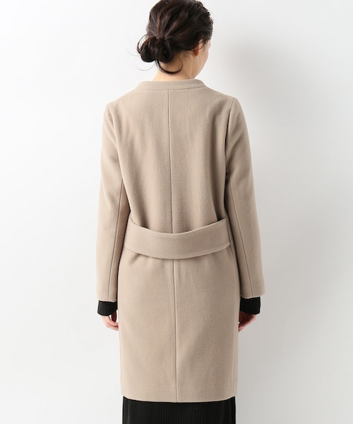 SLOBE IENA（スローブイエナ）の「《追加2》Vネックノーカラーコート  