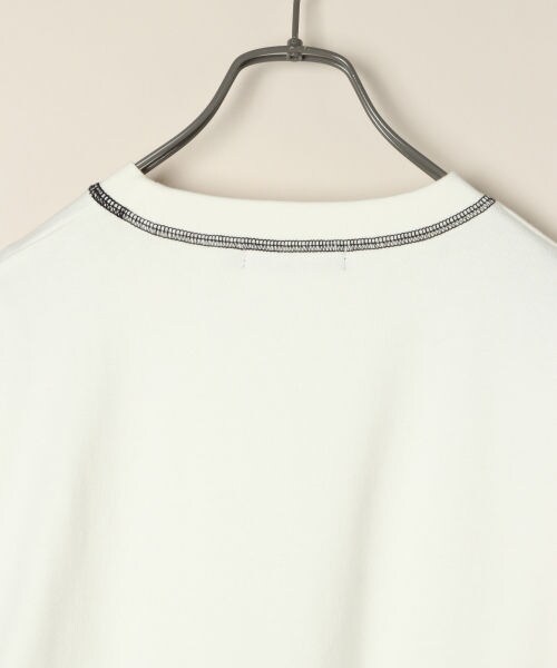 RAGEBLUE（レイジブルー）の「配色ステッチ裏毛スウェットクルー（トップス・ホワイト/ブラック/レッド）」の17枚目の写真