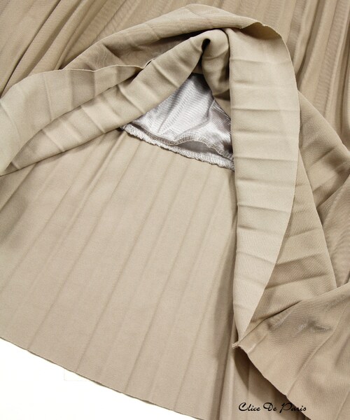 paravion（パラビオン）の「Kシンプルプリーツスカート（スカート・レディース・ブルー/ピンク/ベージュ・ONE）」の11枚目の写真