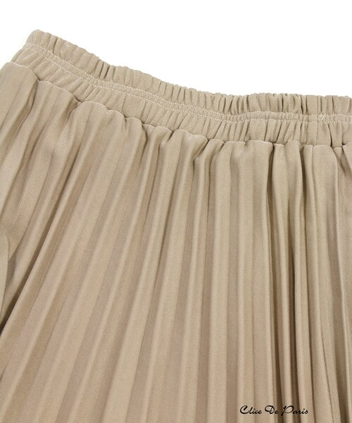 paravion（パラビオン）の「Kシンプルプリーツスカート（スカート・レディース・ブルー/ピンク/ベージュ・ONE）」の9枚目の写真