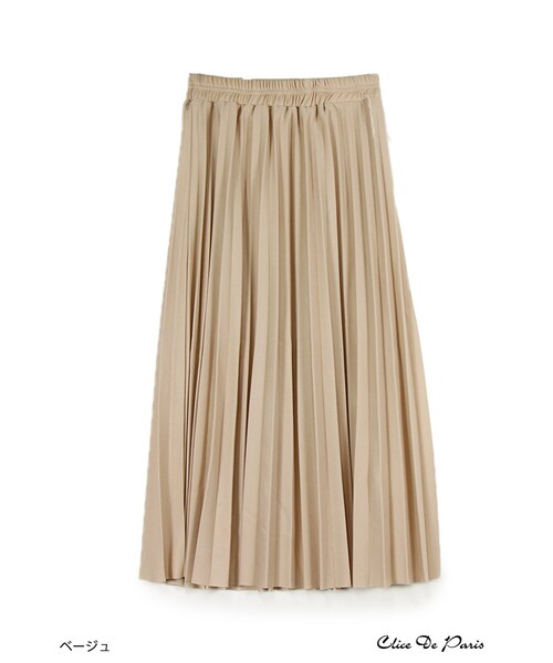 paravion（パラビオン）の「Kシンプルプリーツスカート（スカート・レディース・ブルー/ピンク/ベージュ・ONE）」の16枚目の写真