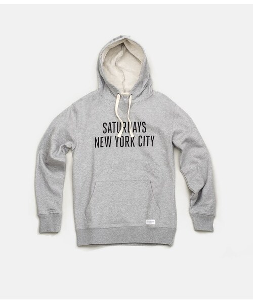 Saturdays NYC（サタデーズ ニューヨークシティ ）の「DITCH CLASSIC NYC（ニット・メンズ・グレー/ブラック・L/M/S/XL/XS）」の2枚目の写真