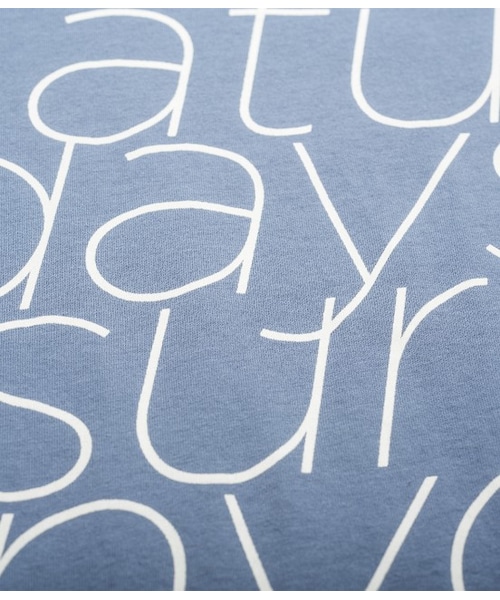 Saturdays NYC（サタデーズ ニューヨークシティ ）の「ON TOP OF EACH OTHER（Ｔシャツ/カットソー・メンズ・ブルー系/イエロー/レッド/ホワイト・L/M/S/XL/XS）」の7枚目の写真