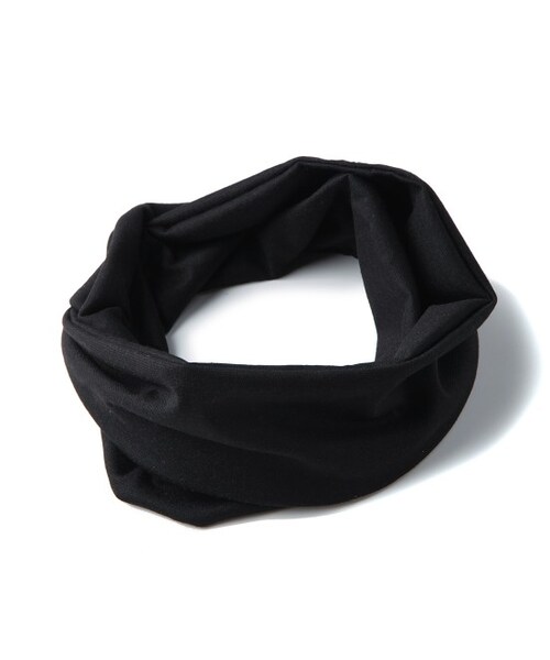 LE JUN(ルジュン)の「ジャージーターバン(ヘアアクセサリー・レディース・ブラック/グレー/ホワイト・F)」の2枚目の写真