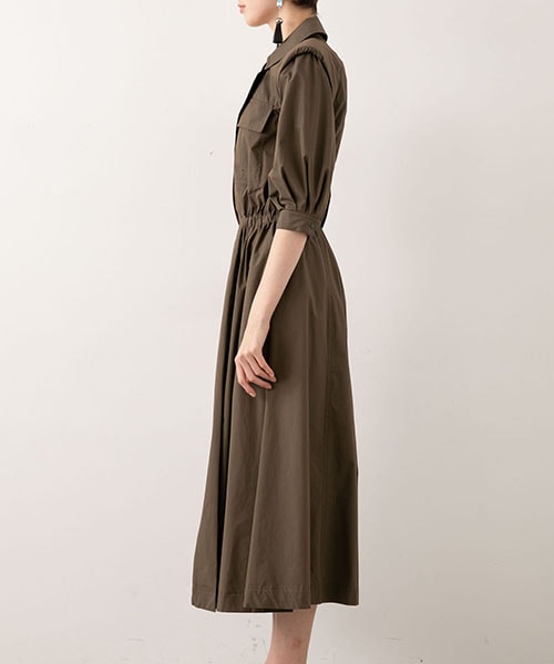 TOGA PULLA（トーガ プルラ）の「コットンタフタシャツドレス（）」 - WEAR