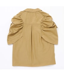 AKIRANAKA - 美品アキラナカ　シャツ　レッド＆ブラック　AKIRANAKAシルク  36 AKIRANAKA - 美品アキラナカ シャツ レッド＆ブラック AKIRANAKA