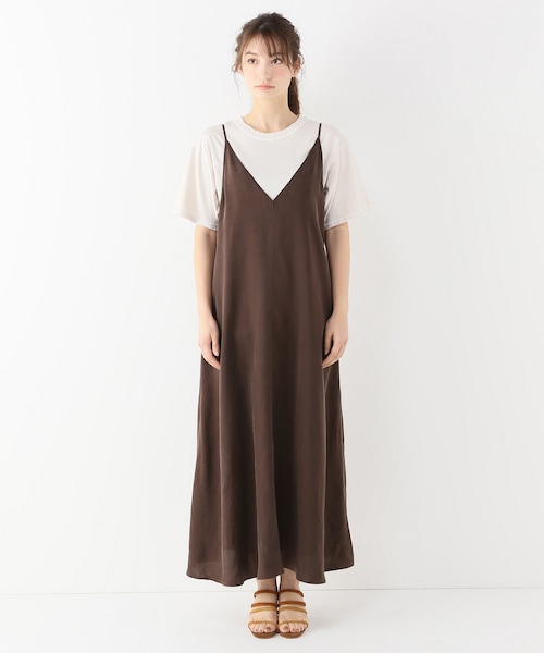 plage(プラージュ)の「キュプラキャミワンピース◆(ワンピース/ドレス・ブラック/36/38)」の7枚目の写真