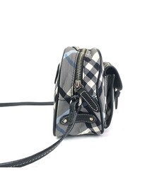 BURBERRY BLUE LABEL ビジネスバッグ グレー チェック BURBERRY BLUE