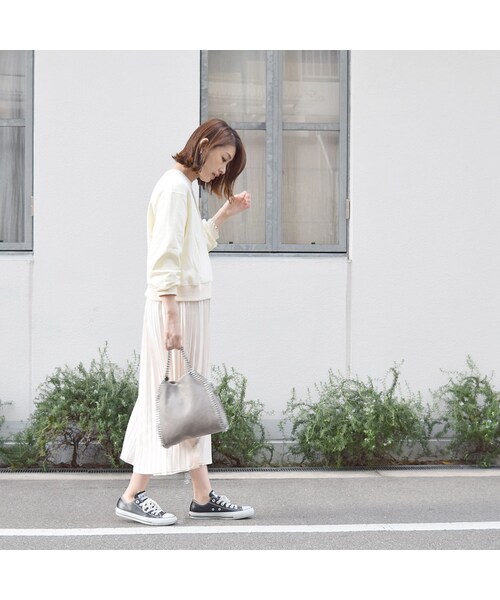 no brand（ノーブランド）の「[ NEW ]プリーツサテンロングSK（スカート・レディース・その他）」の4枚目の写真