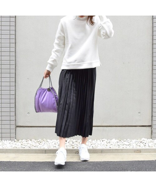 no brand（ノーブランド）の「[ NEW ]プリーツサテンロングSK（スカート・レディース・その他）」の8枚目の写真