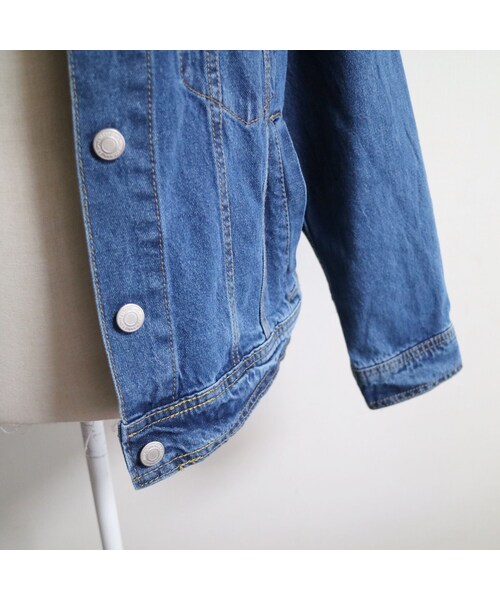 STORES.jp（ストアーズドットジェーピー）の「バックレースアップ Gジャン（デニムジャケット・レディース・その他）」の15枚目の写真