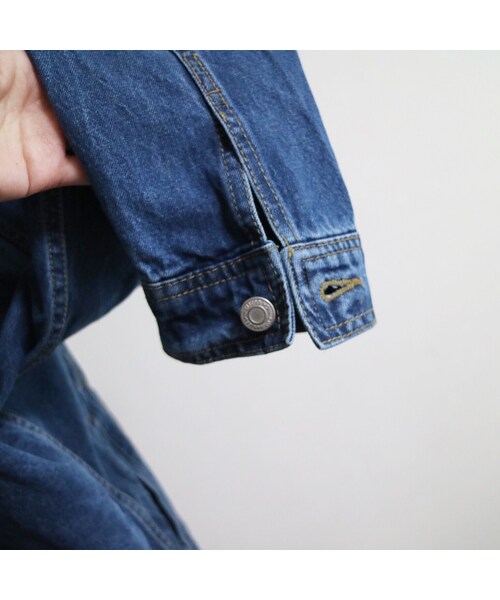 STORES.jp（ストアーズドットジェーピー）の「バックレースアップ Gジャン（デニムジャケット・レディース・その他）」の11枚目の写真