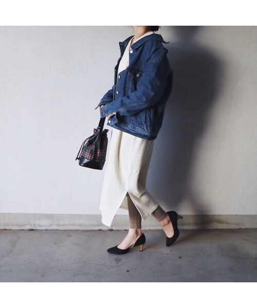 STORES.jp（ストアーズドットジェーピー）の「バックレースアップ Gジャン（デニムジャケット・レディース・その他）」の5枚目の写真