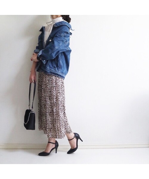 STORES.jp（ストアーズドットジェーピー）の「バックレースアップ Gジャン（デニムジャケット・レディース・その他）」の4枚目の写真