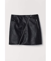 H&M | H&M - H&M+ Faux Leather Skirt - Black(スカート)
