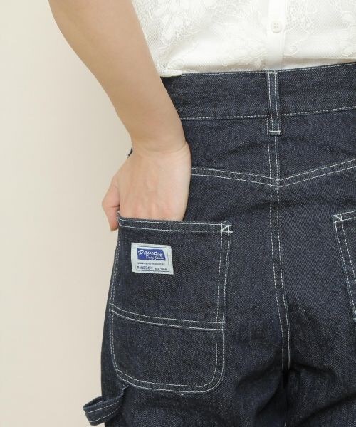 PAGEBOY（ページボーイ）の「デニムペインターパンツ（パンツ・レディース・ライトブルー/サックス/インディゴ・S/M）」の21枚目の写真