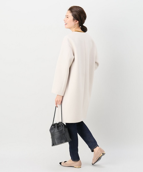 IENA（イエナ）の「《追加》ラムウールノーカラーコート◇（）」 - WEAR