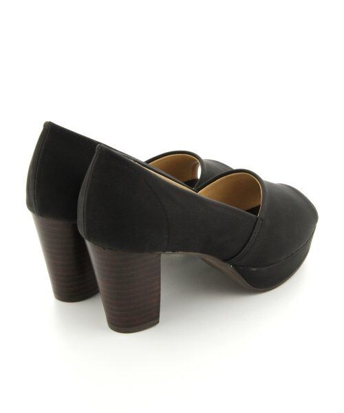 GLOBAL WORK（グローバルワーク）の「オープントゥパンプス（シューズ・レディース・ブルー85/ブラック09/オフホワイト05・L（24～24.5cm）/M（23～23.5cm）/S（22～22.5cm））」の7枚目の写真