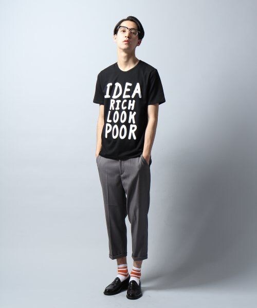 HARE(ハレ)の「フロントロゴカットソー(トップス・メンズ・オフホワイト/ブラック・L/M/S)」の11枚目の写真