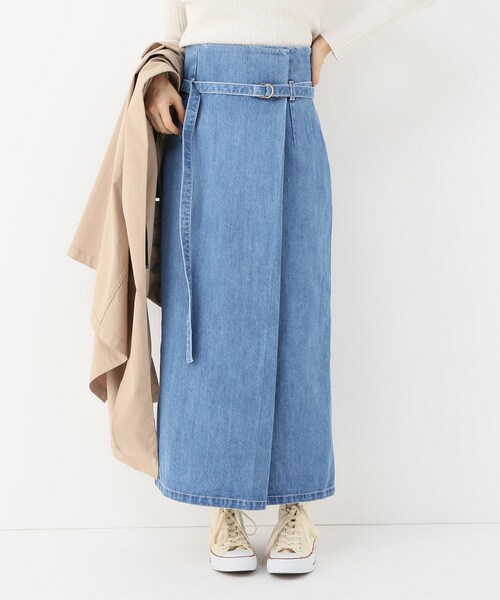 B.C STOCK(ベーセーストック)の「ホワイト(スカート・ホワイト/フリー/在庫あり)」の2枚目の写真