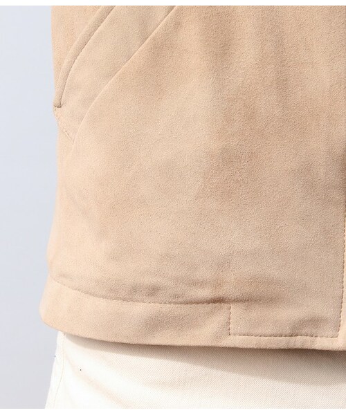 ADAM ET ROPE'（アダムエロペ）の「ゴートスエード シングルライダース