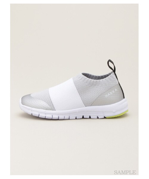 HAKKA KIDS（ハッカキッズ）の「メッシュニットスニーカー（シューズ・キッズ・ライトグリーン/グレー/ブラック・15.0/16.0/17.0/18.0）」の6枚目の写真